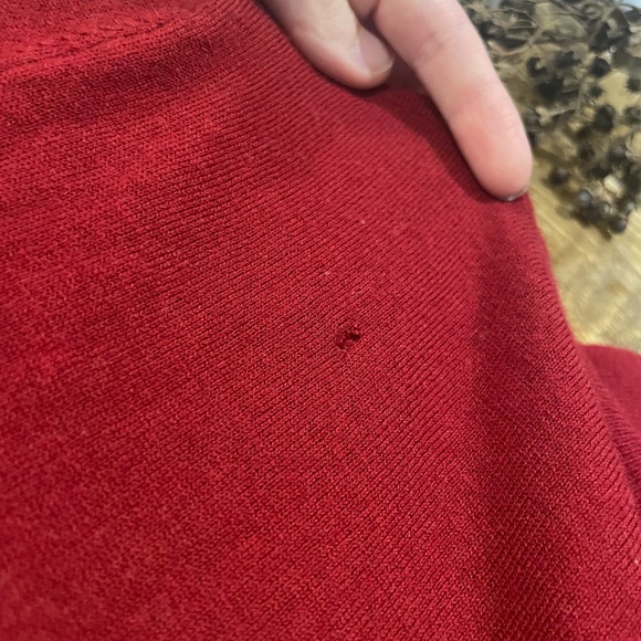 Zara Red Turtleneck Sweater *flawed* Size S - Picture 5 of 5